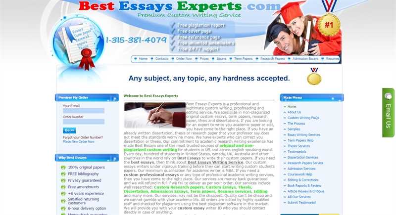 Best essay writer service