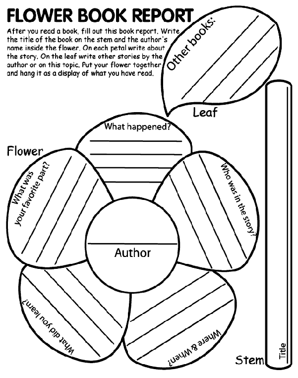 Book report form