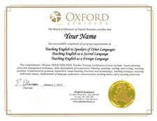 Online certificate courses
